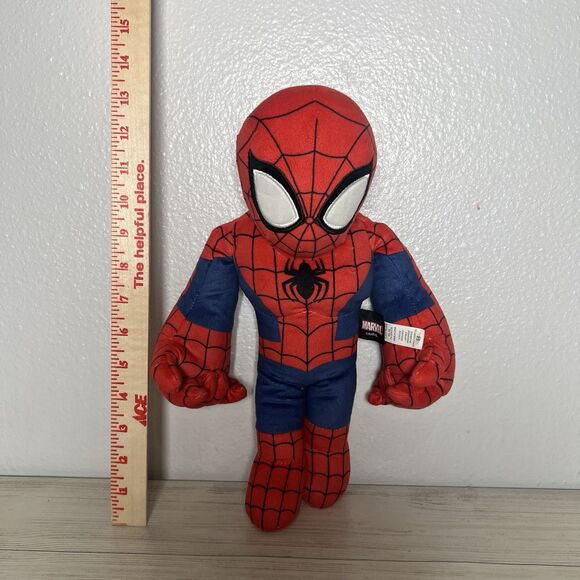 Disney Jr Marvel Spidey & His Amazing Friends SPIDERMAN 12" Talking Plush - Picture 4 of 5